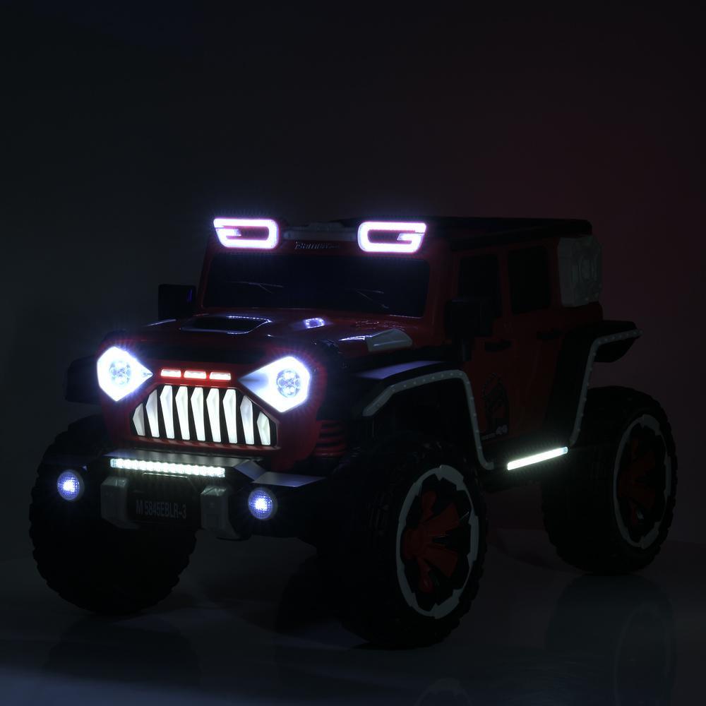 Детский электромобиль Bambi джип M 5845EBLR Красный - фото 13 Детский электромобиль Bambi джип M 5845EBLR Красный - фото 13