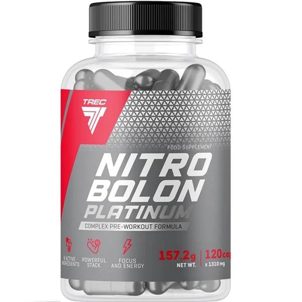 Комплекс до тренировки Trec Nutrition Nitrobolon Platinum 120 Caps