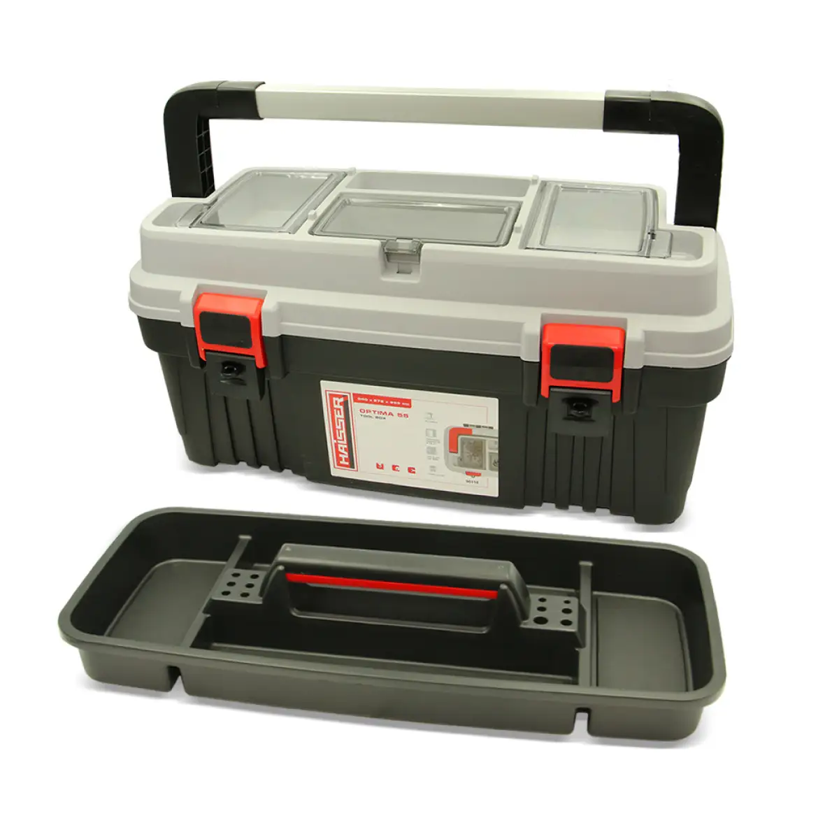 Ящик для инструментов Optima 55 Haisser 540х278х269 мм (90118)