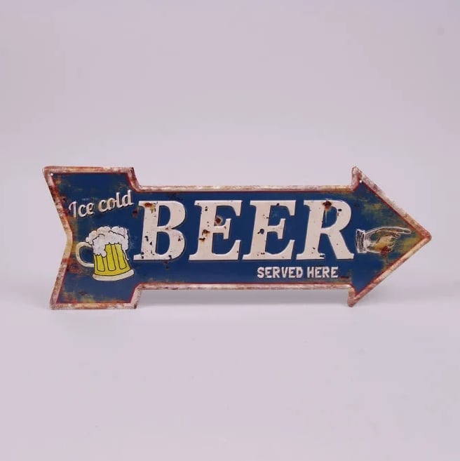 Табличка металлическая Flora (24257)