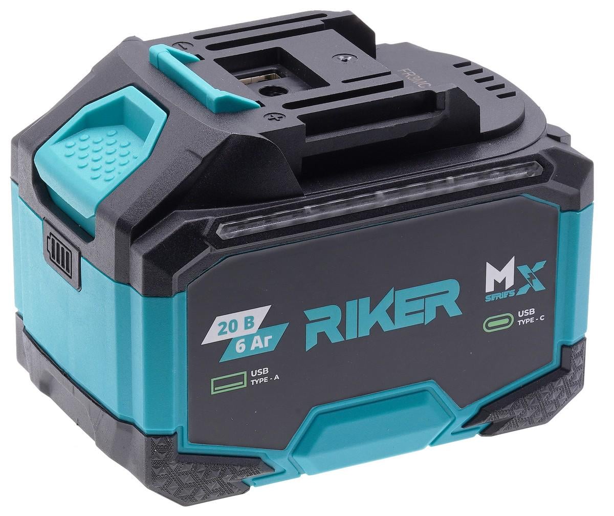 Батарея аккумуляторная RB 6A USB 20V Li-ion для инструмента (шур922)