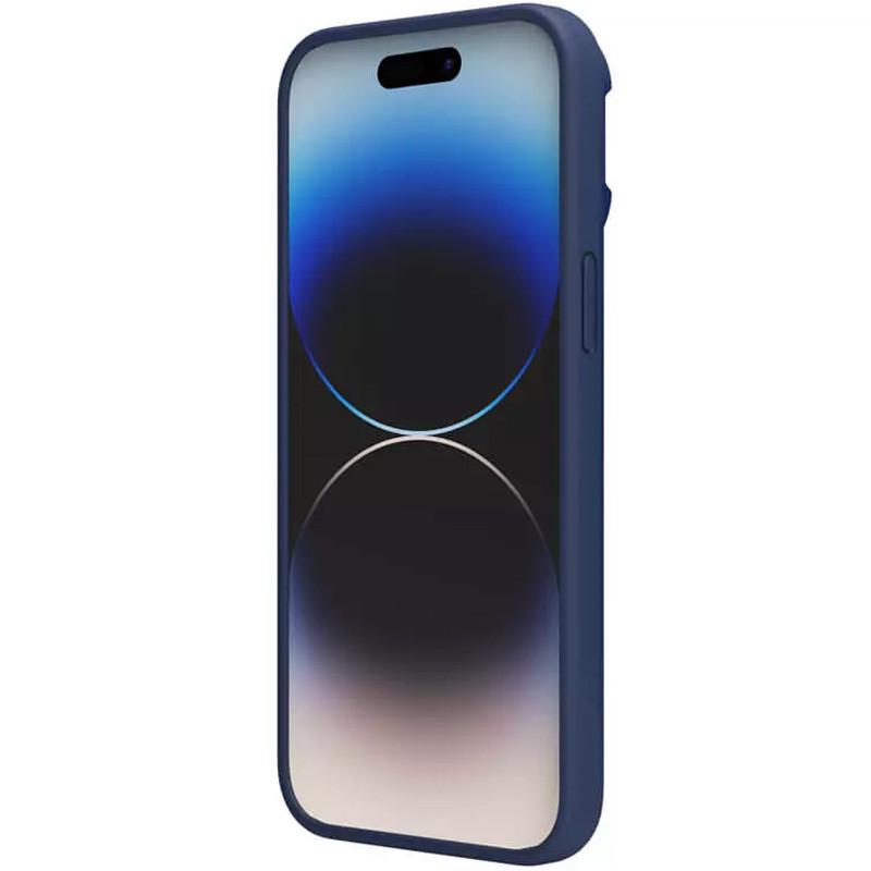 Противоударный чехол Silicone Nillkin LensWing Magnetic для Apple iPhone 14 Pro (6.1") Blue - фото 3