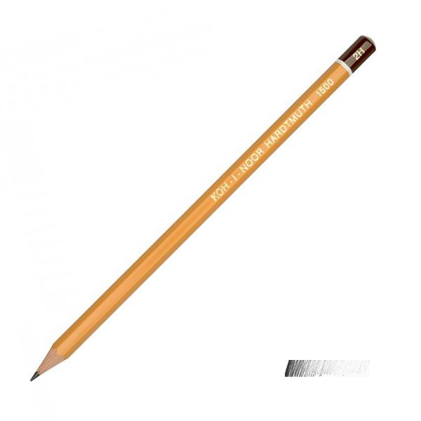 Карандаш чернографитный Koh-i-noor 1500 2Н (44837)