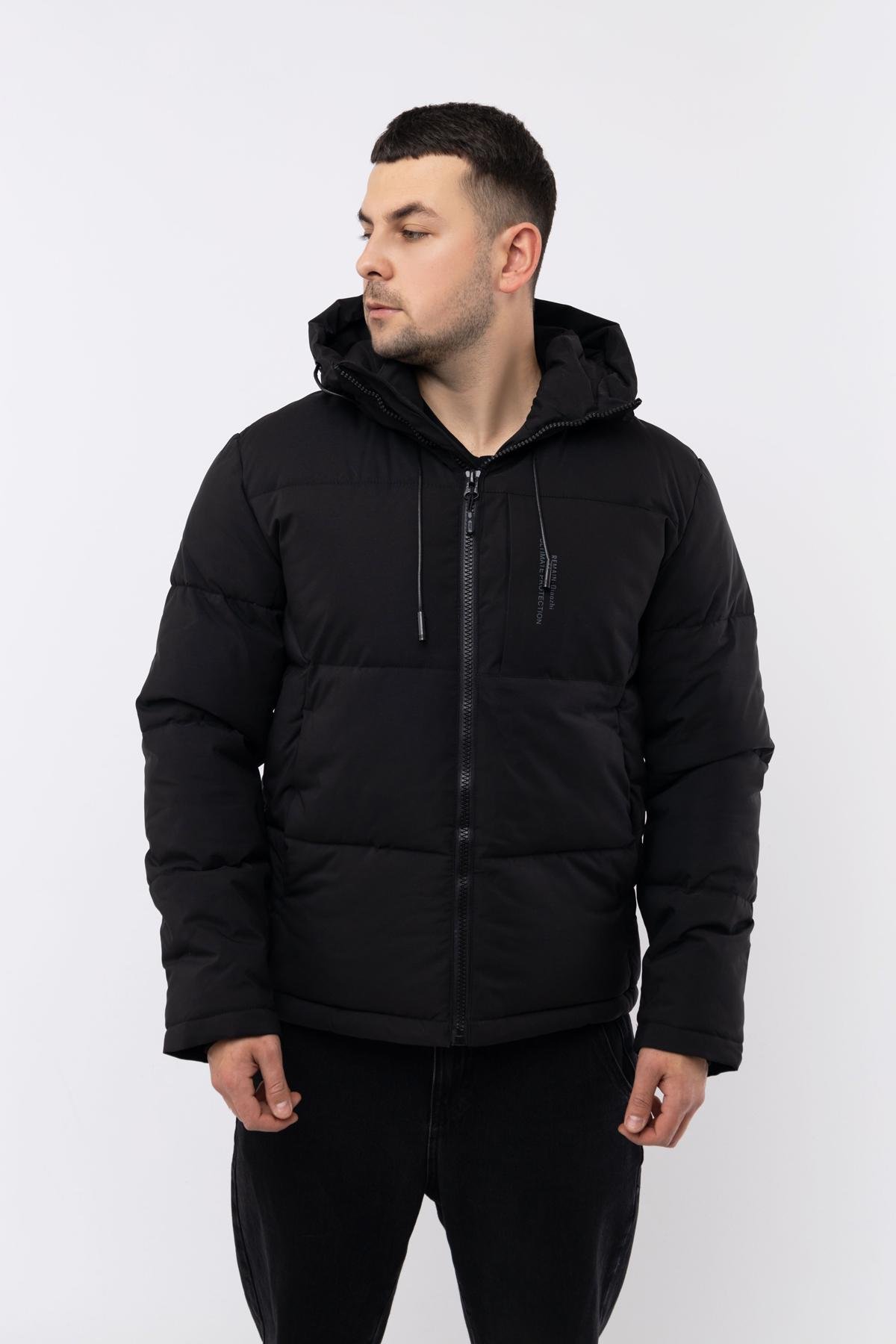 Куртка чоловіча ЦБ-00220285 р. 54 Чорний (28421890)