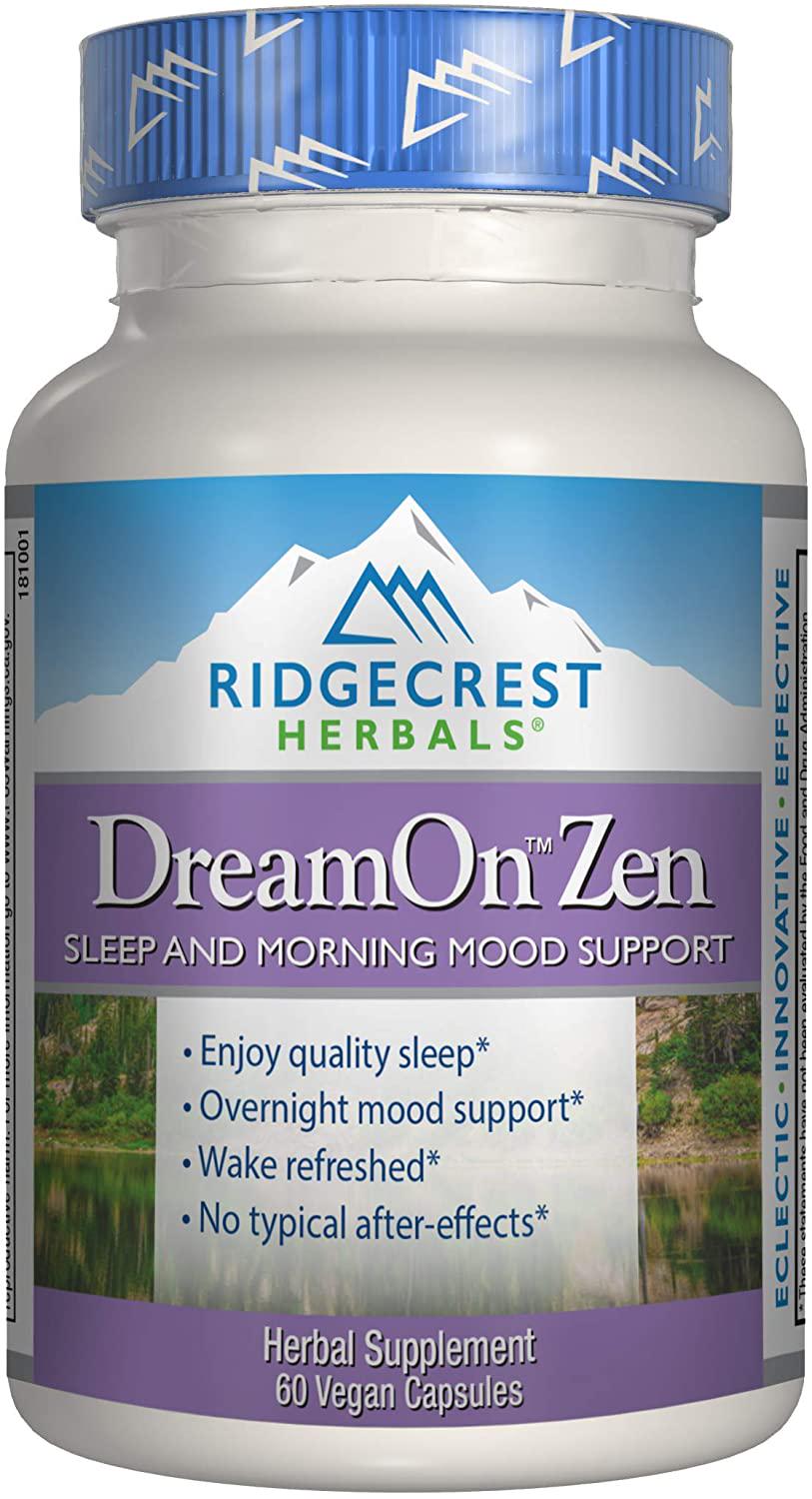 Комплекс для сну RidgeCrest Herbals DreamOn Zen 60 Veg Caps RCH162