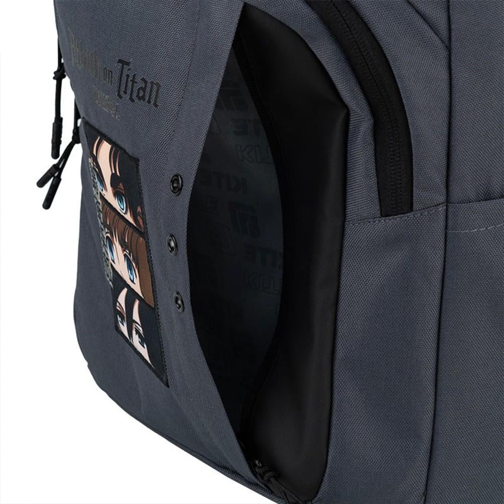 Школьный рюкзак KITE Education teens Attack on Titan 17 л (AT25-2578M) - фото 5 Школьный рюкзак KITE Education teens Attack on Titan 17 л (AT25-2578M) - фото 5