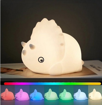 Нічник дитячий Losso Динозаврик силіконовий (LJC-150) - фото 4