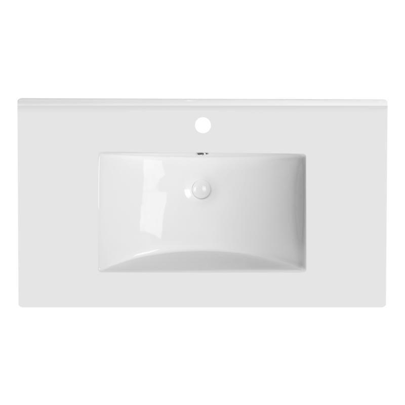 Раковина Q-tap Albatross с донным клапаном QT01113080CW (14008)