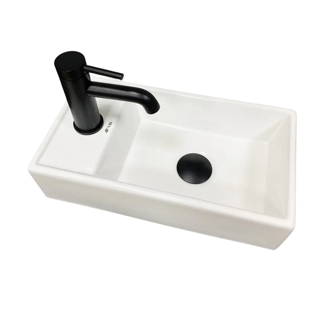 Раковина VBI Lago R прямокутна 225x420 мм Білий (RM-VBI-015610)