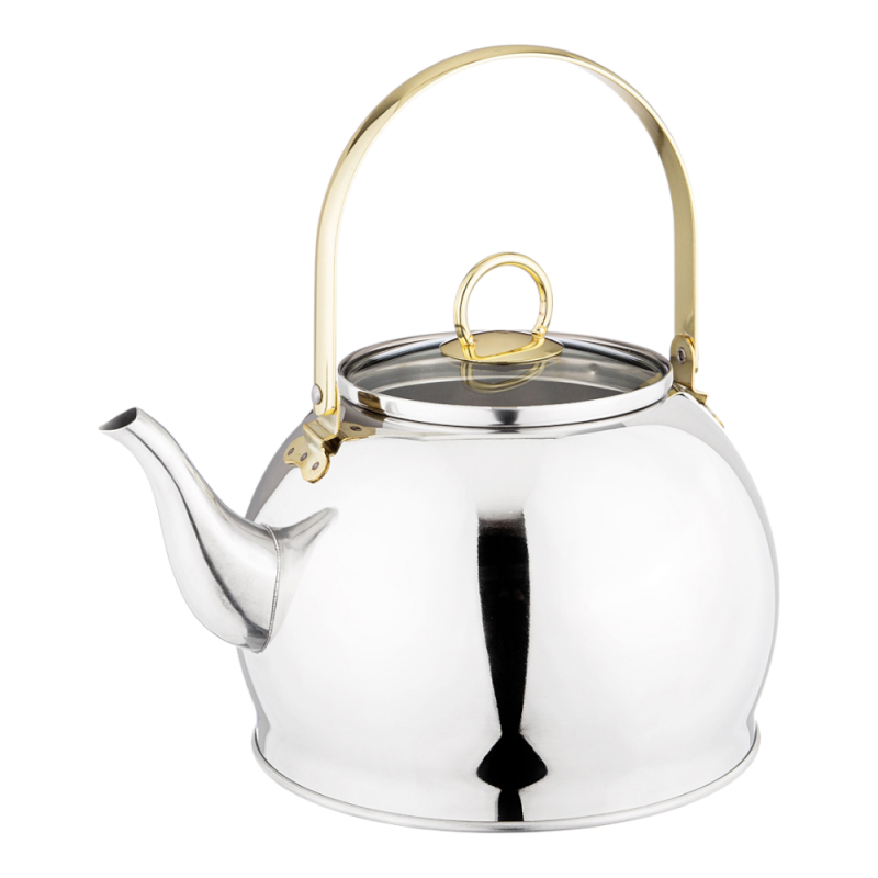 Чайник на плиту Empire Ретро EM-7702 2,5 л Серебристый (8-6-5074890)