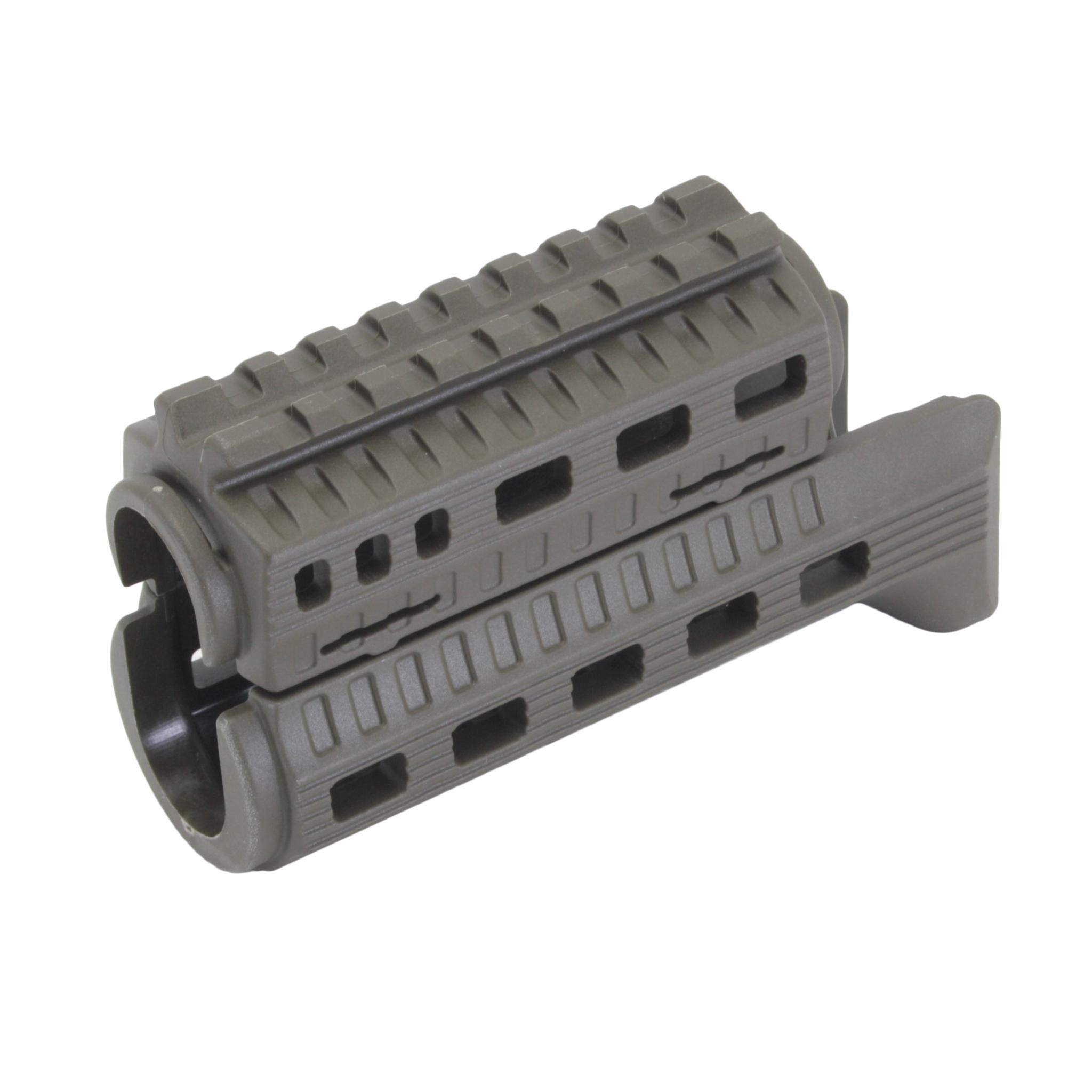 Цевье DLG-122 на АК-47 74 DLG Tactical полимерное 1 планка Picatinny 5 линий M-LOK Олива (241849) - фото 4