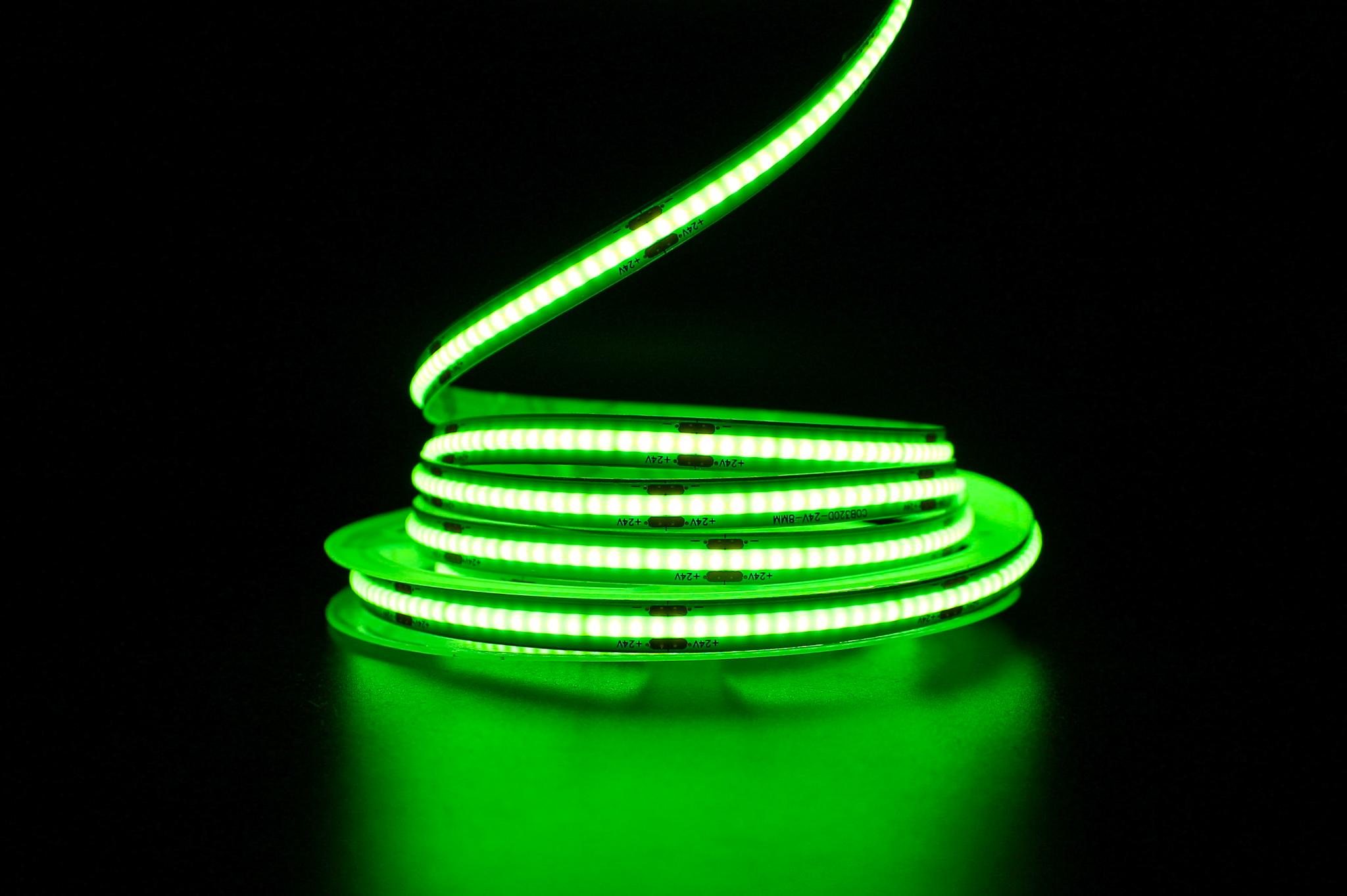 Світлодіодна стрічка Prolum СОВ 320LED IP20 Series-PRO 24V Зелений (28522837) - фото 2 Світлодіодна стрічка Prolum СОВ 320LED IP20 Series-PRO 24V Зелений (28522837) - фото 2