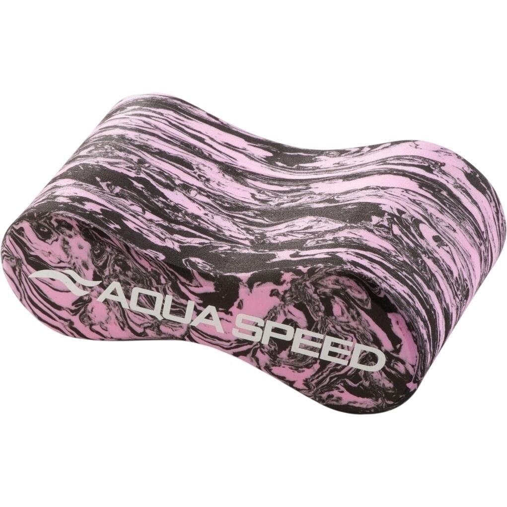 Колобашка для плавания Aqua Speed ​​SWIRL PULLBUOY Светло-розово-черный (160-03)