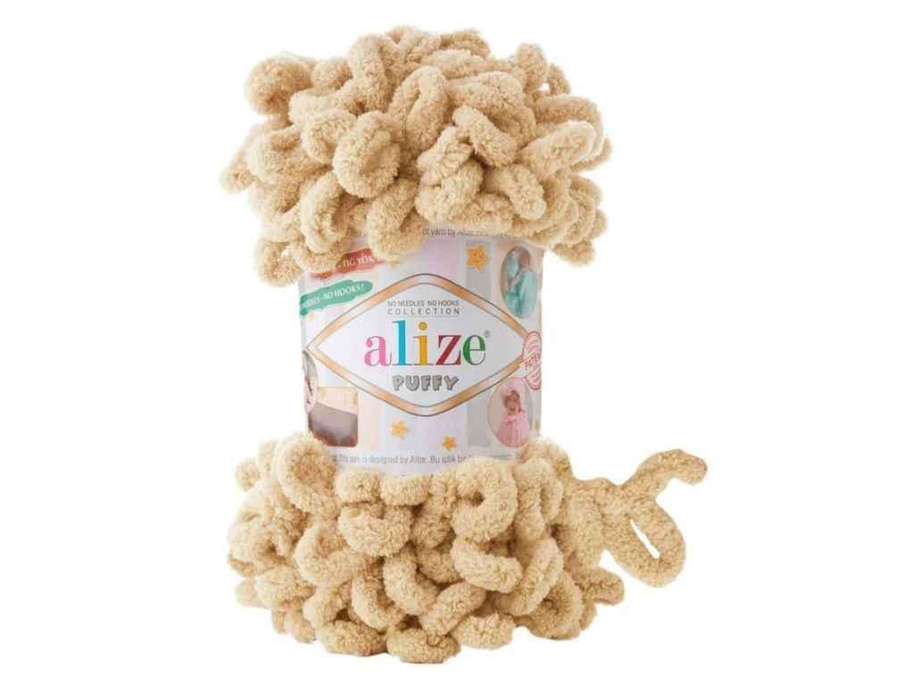 Пряжа Alize Puffy 100% микрополиэстер 100 г 9,2 м 5 шт. цвет 95 (1106817)