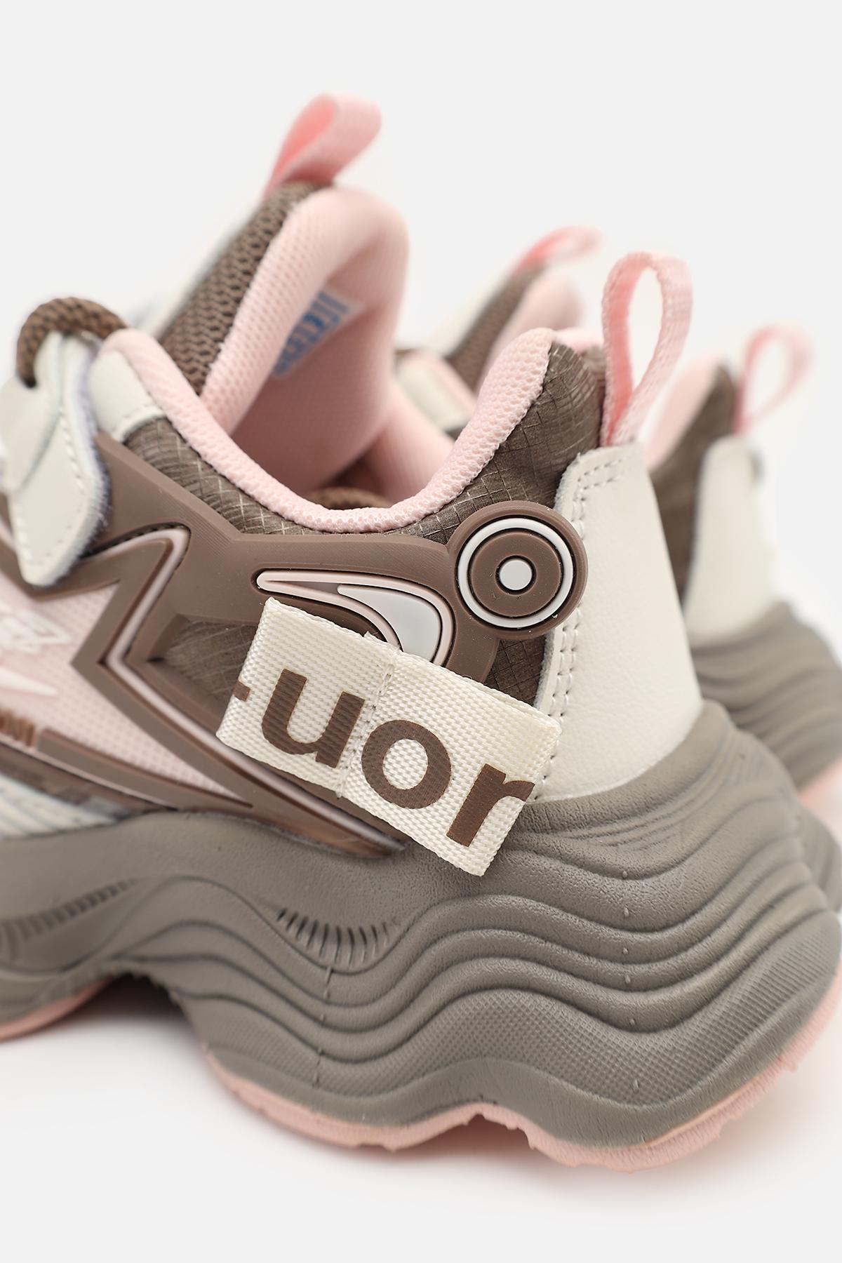 Кроссовки для девочки ЦБ-00273845 на плоской подошве р. 33 Коричневый (SKT001056440) - фото 7 Кроссовки для девочки ЦБ-00273845 на плоской подошве р. 33 Коричневый (SKT001056440) - фото 7