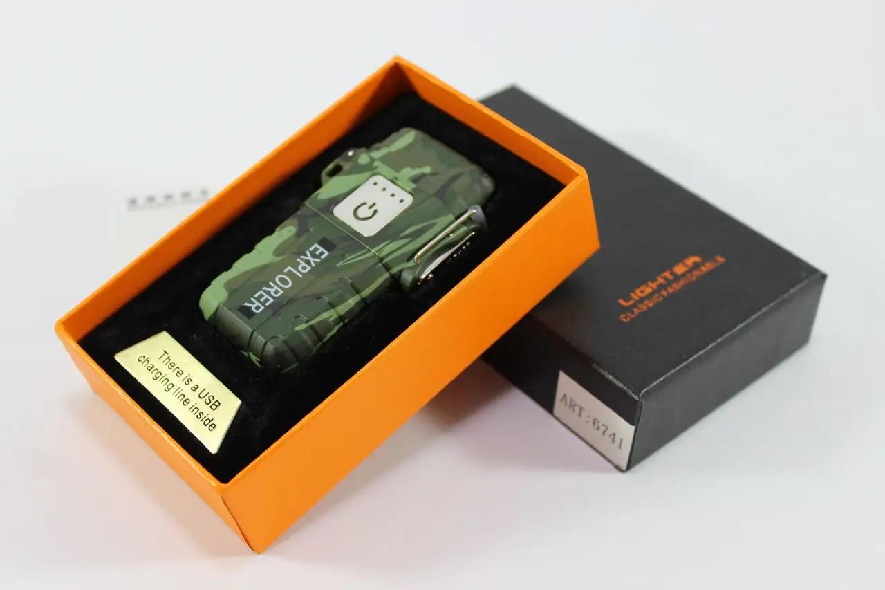 Зажигалка портативная Explorer JL317 с дуговым разрядом (6751)