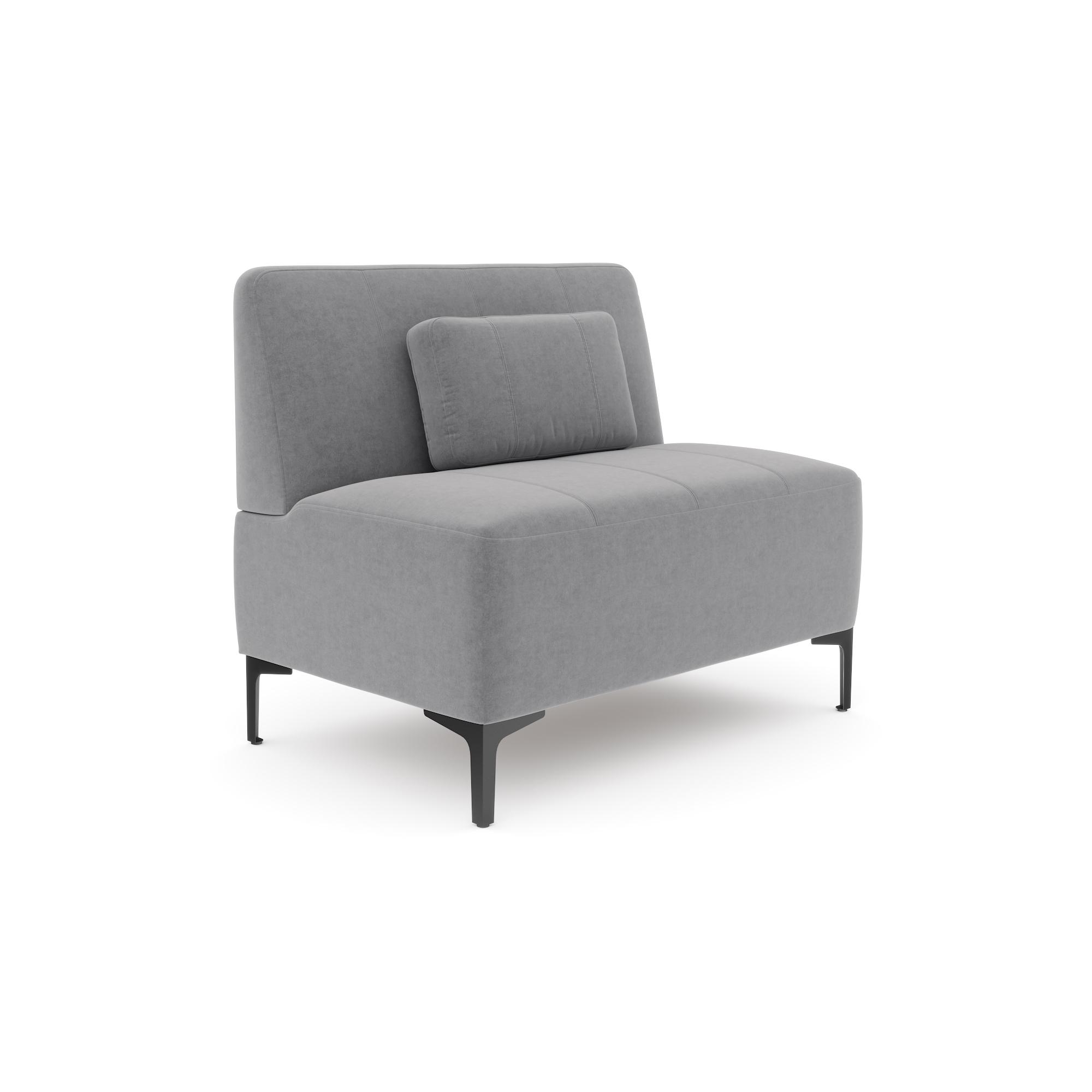 Диван офисный Modern 1 100х62х82 см Серый (Арт. 1114) - фото 1 Диван офисный Modern 1 100х62х82 см Серый (Арт. 1114) - фото 1