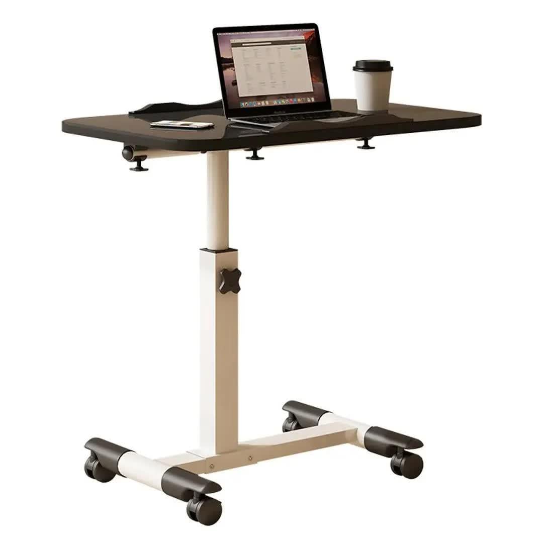 Стол прикроватный на колесах со сплошной столешницей 600/400/900 мм (Zm530)