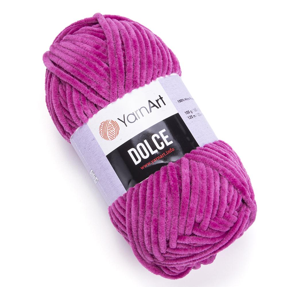 Пряжа велюровая YarnArt Dolce 794 Ягодный (2867)