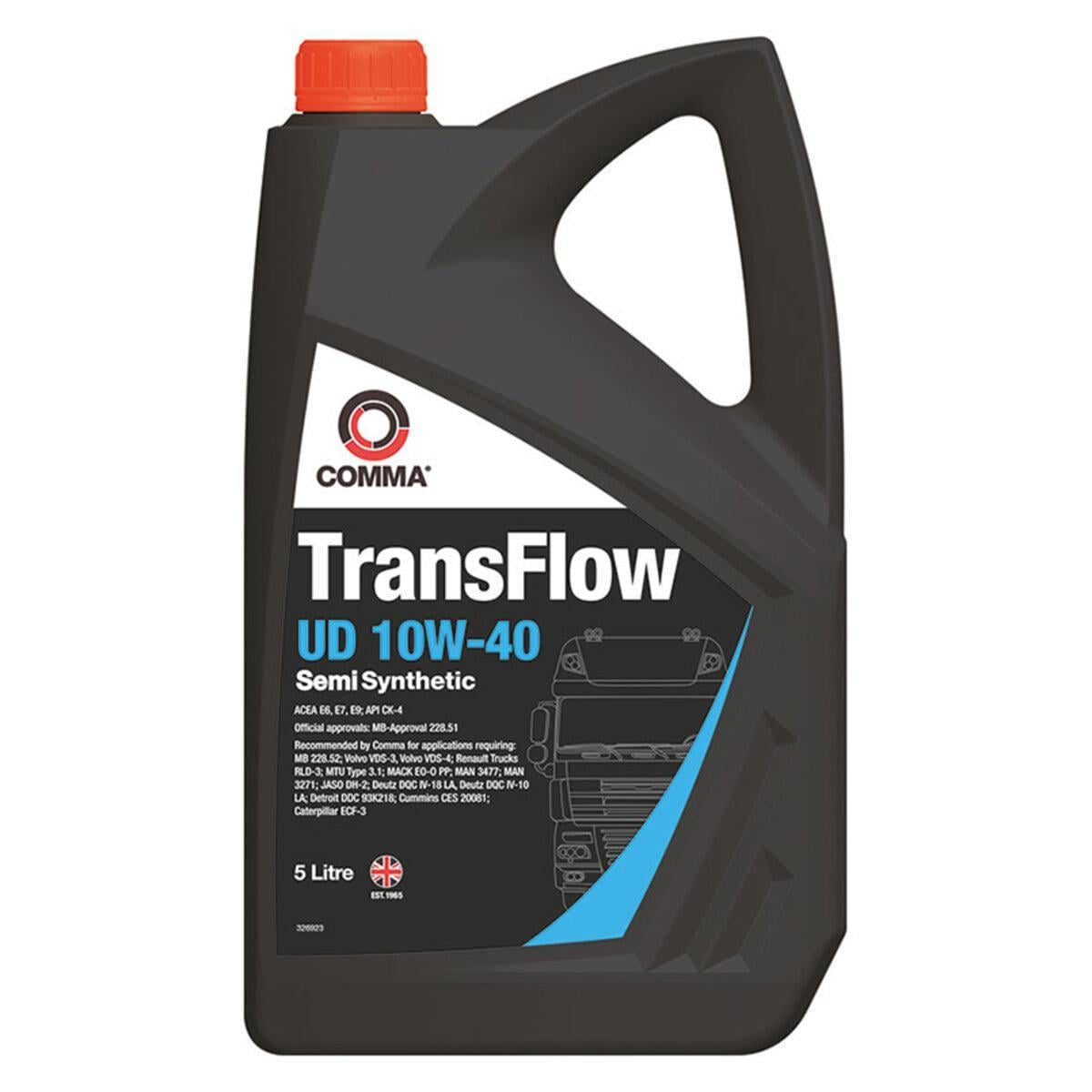 Моторна олива Comma TRANSFLOW UD 10W-40 5 л (TFUD5L) Моторна олива Comma TRANSFLOW UD 10W-40 5 л (TFUD5L)
