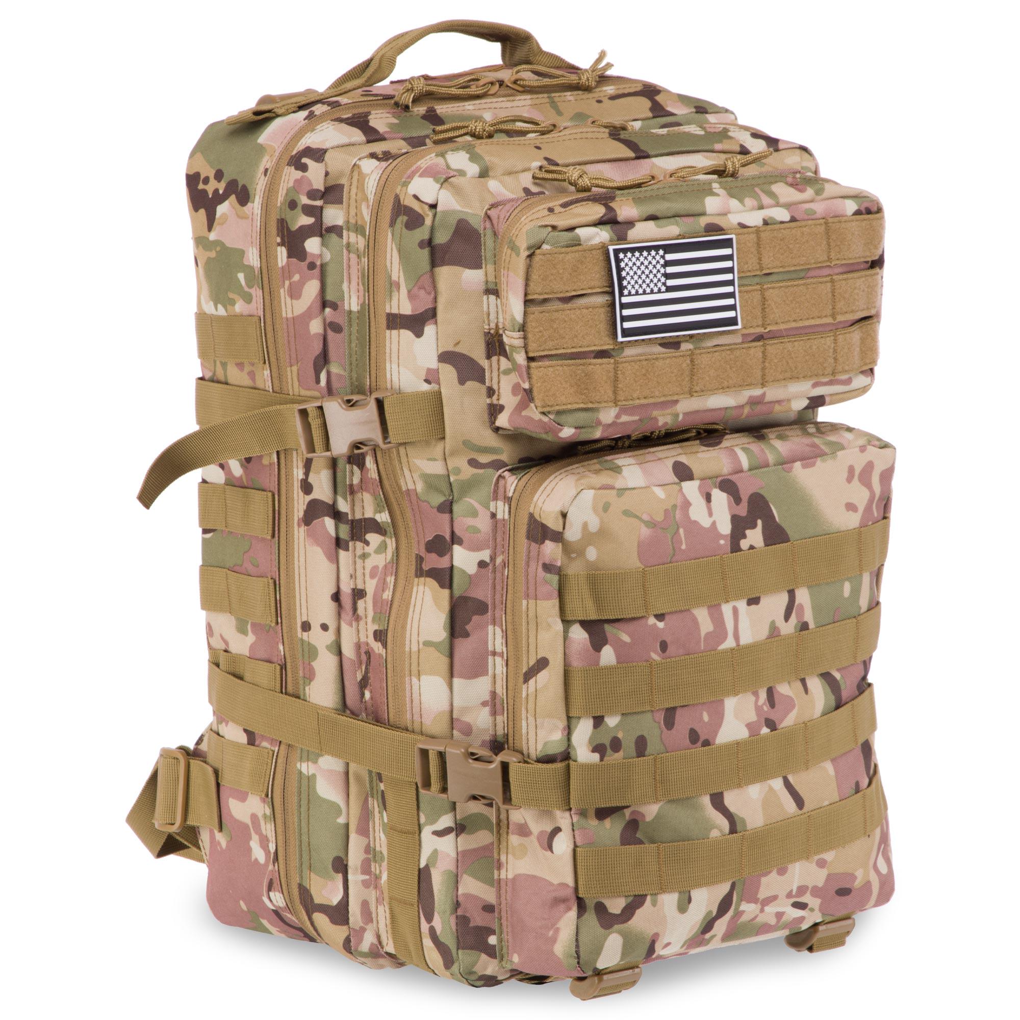 Рюкзак рейдовый SP-Sport 48х28х28 см 35 л Камуфляж Multicam (ZK-5507)