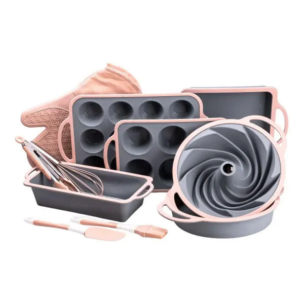 Набор форм для выпечки HP34542 силикон с кухонными принадлежностями и прихваткой 11 шт.