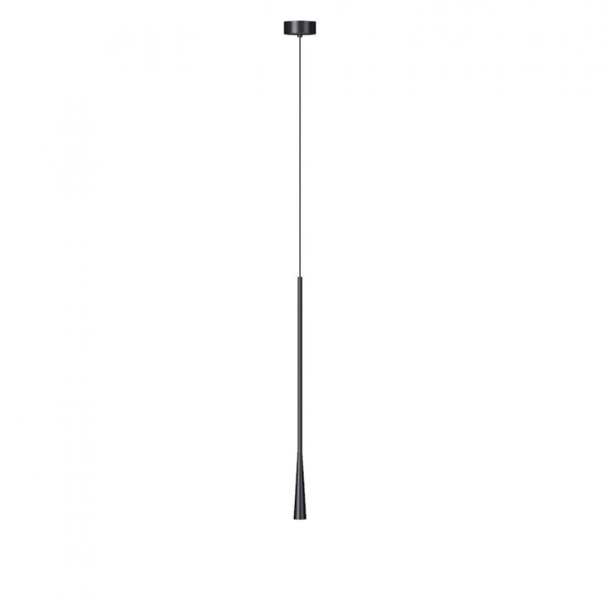 Светильник подвесной Kloodi Deco PE-SURMA600 7W 3K BK Черный (11877417)