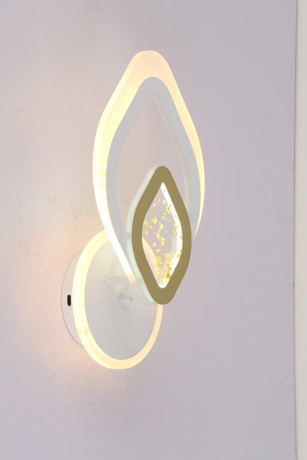 Бра светодиодное Valeso V K29133-1W WT+GD - фото 3