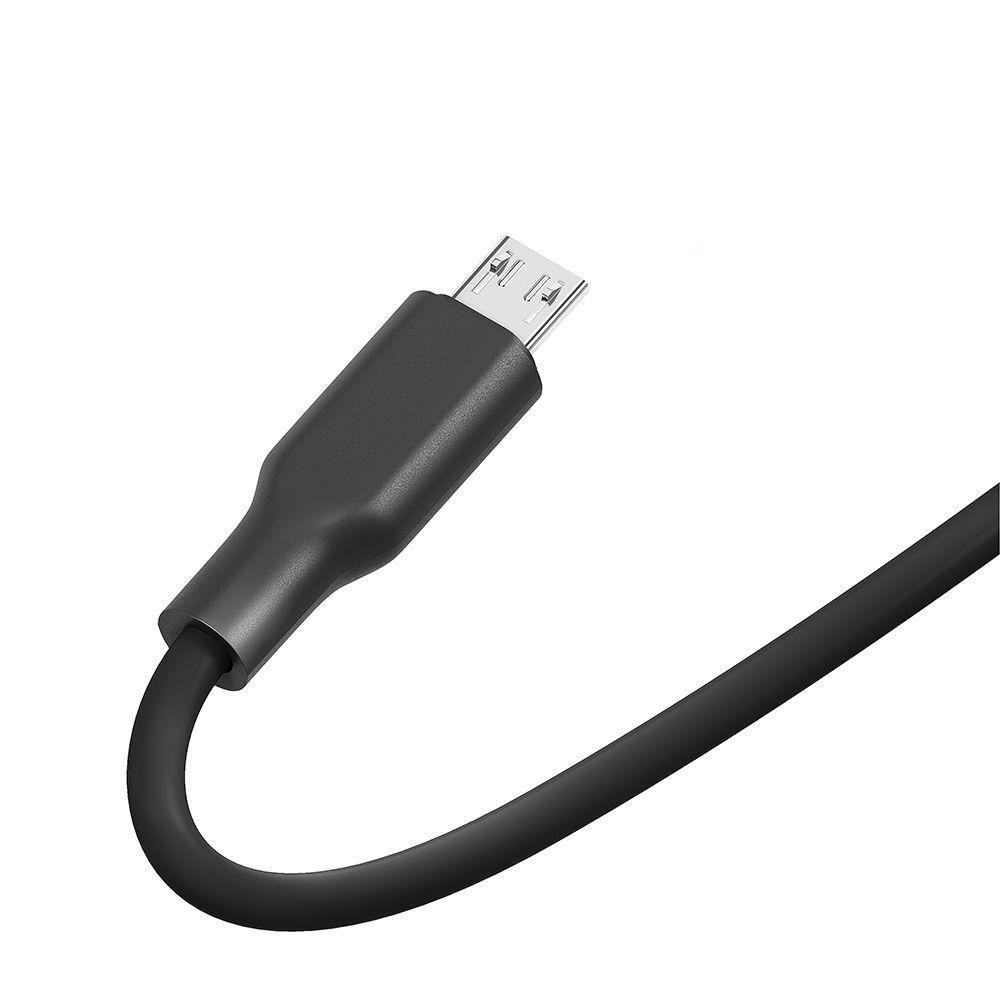 Кабель Ridea RC-M114 Soft Silico USB to Micro USB Чорний (209-00163) - фото 5