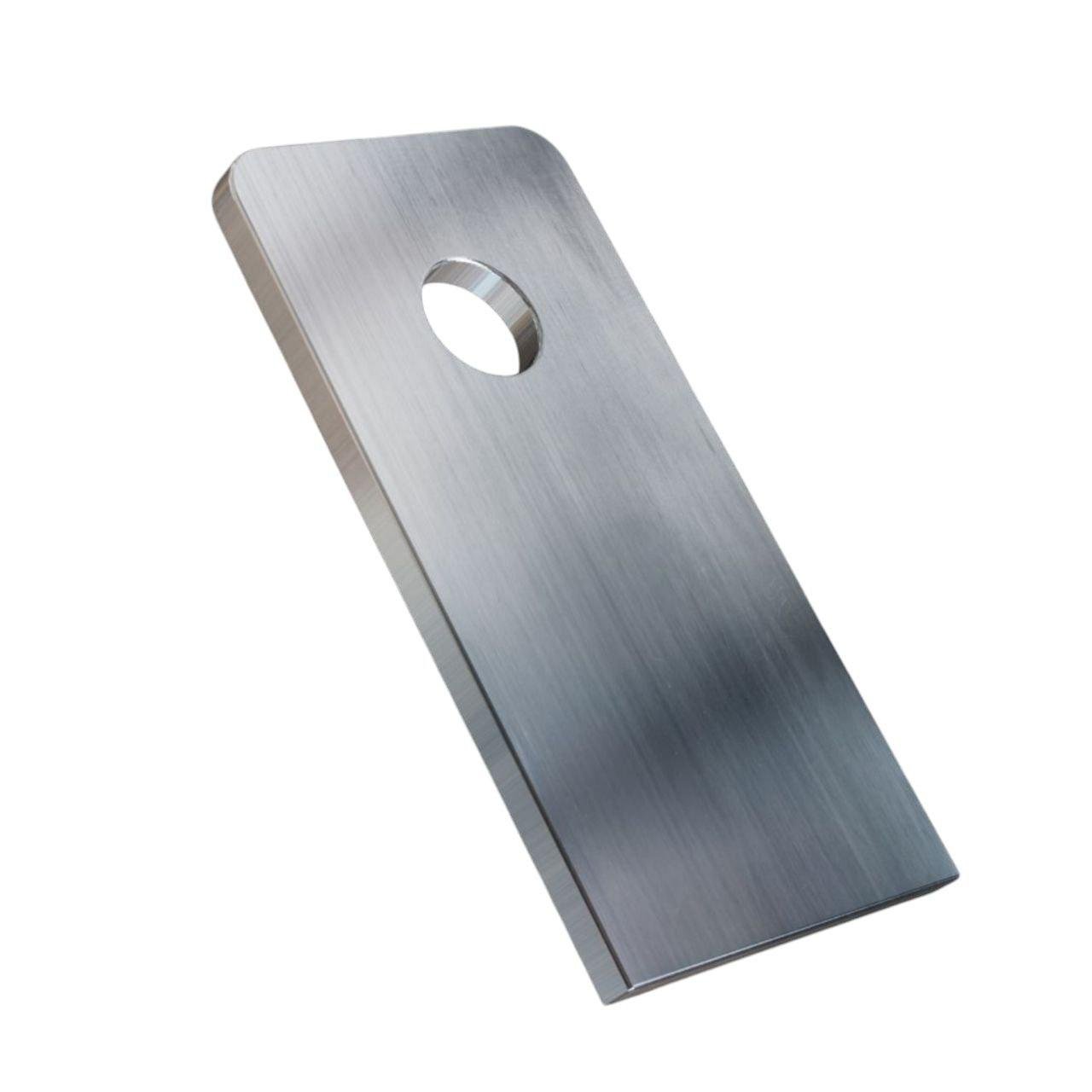 Ушко монтажное приварное стальное прямое 80х40 толщина 4 мм, отверстие 12 мм для навесного замка 1 шт. (2634359026/К1385)