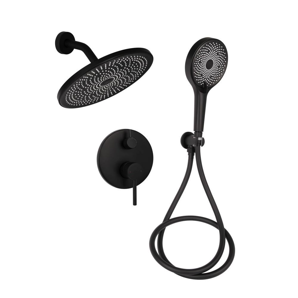 Душевая система скрытого монтажа Qtap Scorpio QTSCO113BLM45897 Черный