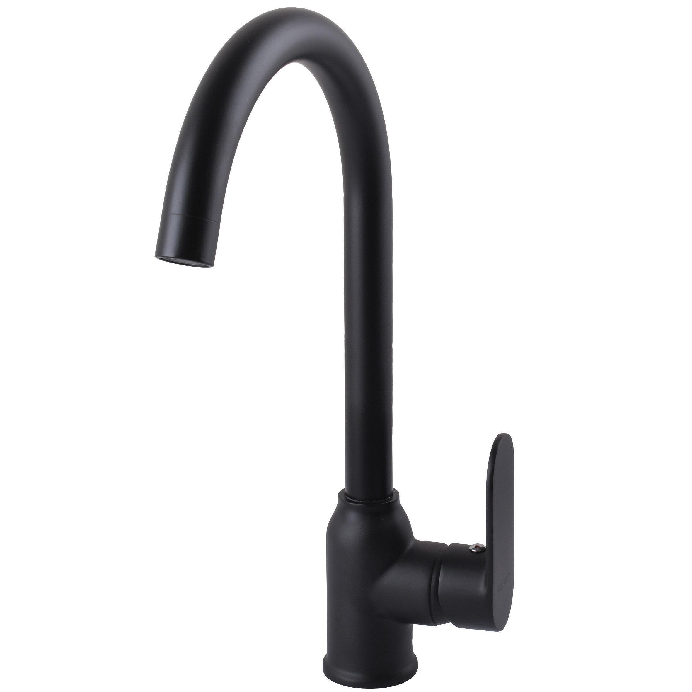 Смеситель для кухни GLux Ontario GLO-0203S-BB Черный (18444)