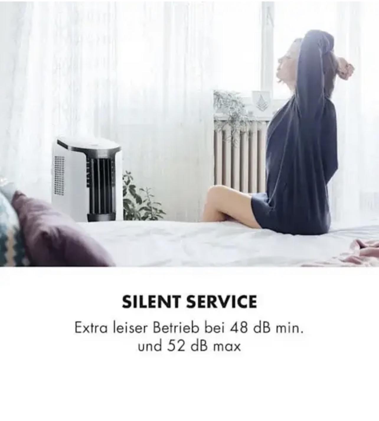 Кондиционер мобильный KLARSTEIN Breeze ECO 10 000 БТЭ 2,9 кВт 29-49 м2 Бело-черный (10032511) - фото 4 Кондиционер мобильный KLARSTEIN Breeze ECO 10 000 БТЭ 2,9 кВт 29-49 м2 Бело-черный (10032511) - фото 4