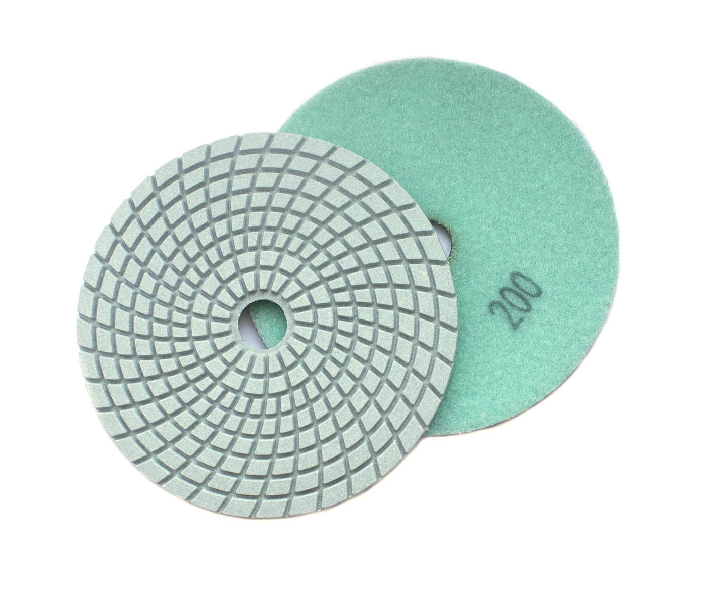 Круг шліфувальний алмазний гнучкий Черепашка зерно № 200 D-125 мм