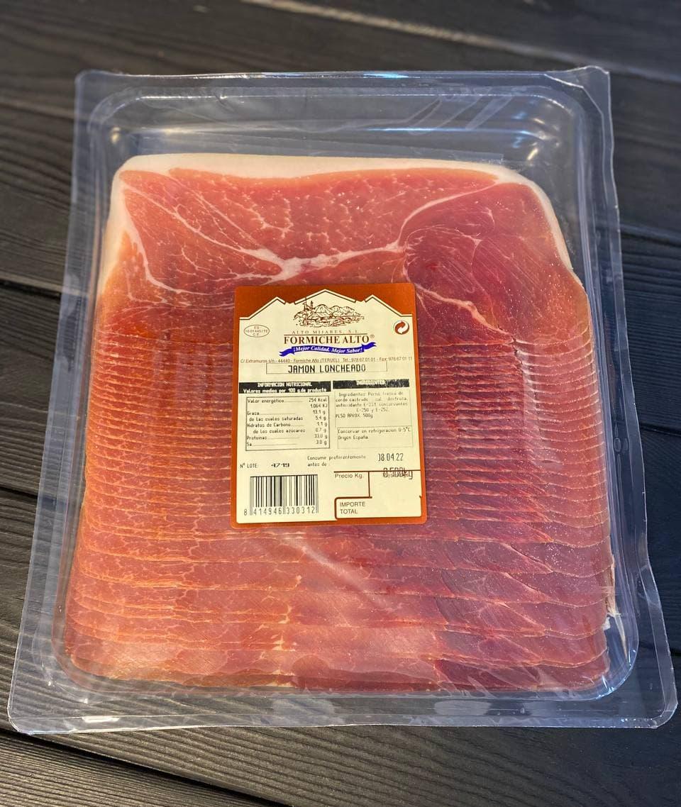 Хамон испанский Formiche Alto Jamon Loncheardo Дюрок нарезка 500 г