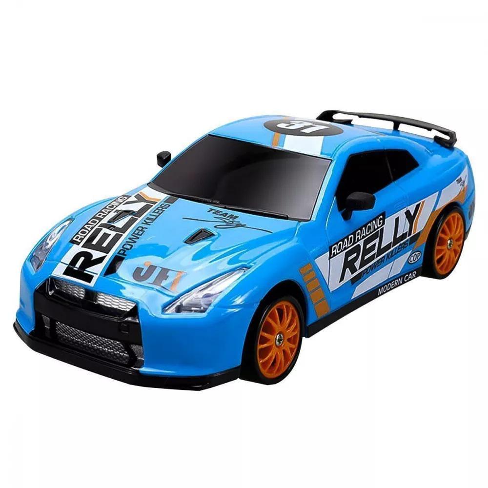 Радиоуправляемая дрифт-машинка Rally Series Nissan GT-R 4WD Blue (96392270)