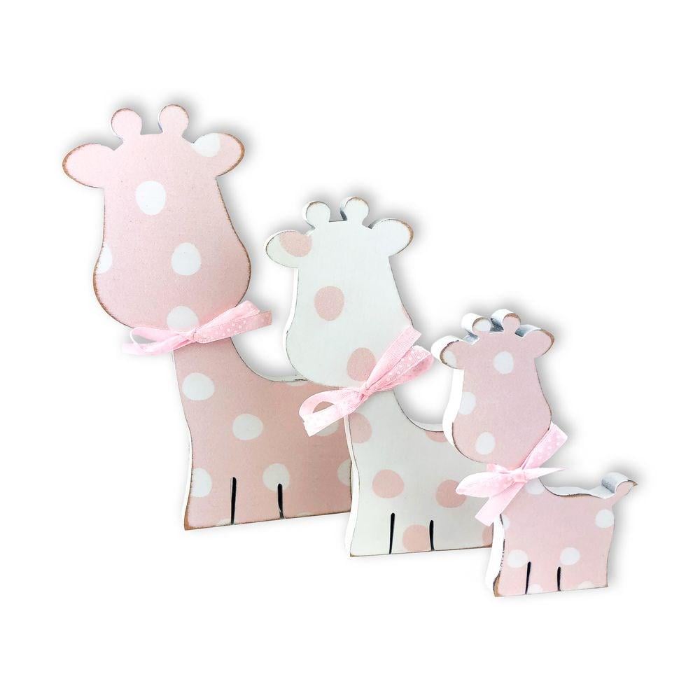 Статуетка різдвяна Сім'я жираф рожевий бантик (хррдс0005у) Статуетка різдвяна Сім'я жираф рожевий бантик (хррдс0005у)
