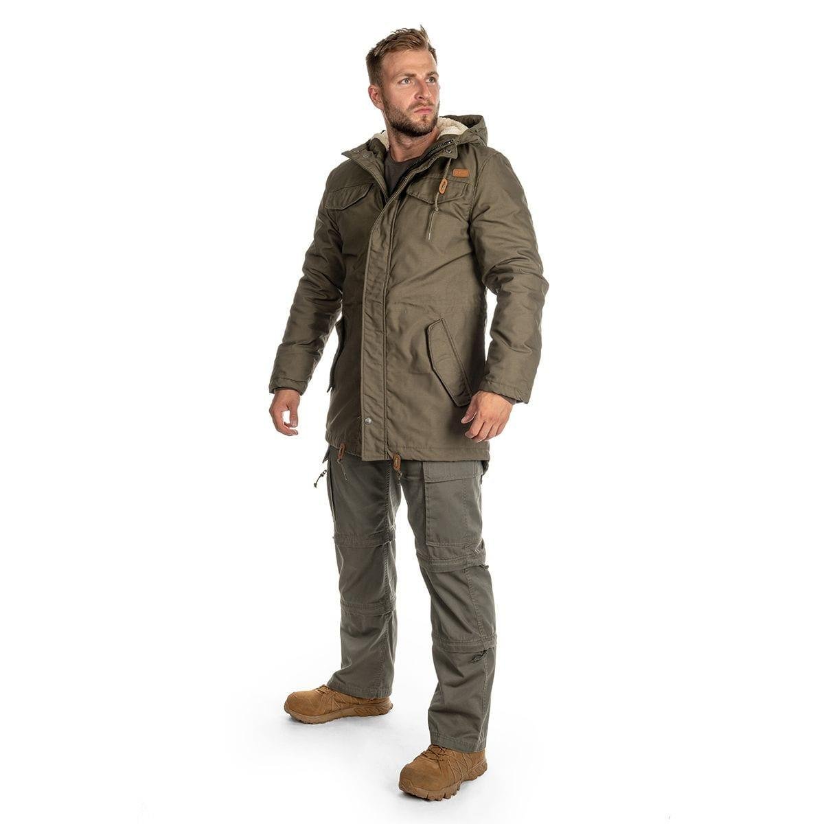 Куртка Brandit Lake Parka L Olive (9442/1L) - фото 2