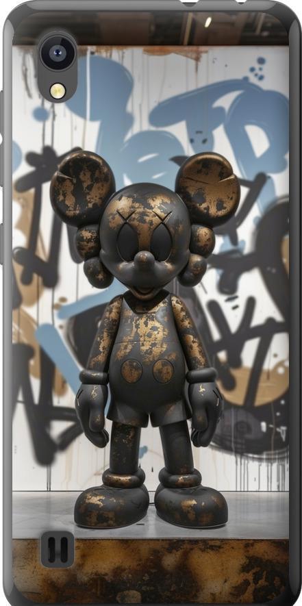 Чехол на ZTE Blade A5 2019 Bronze kaws v2 (6098u-2109-42517)