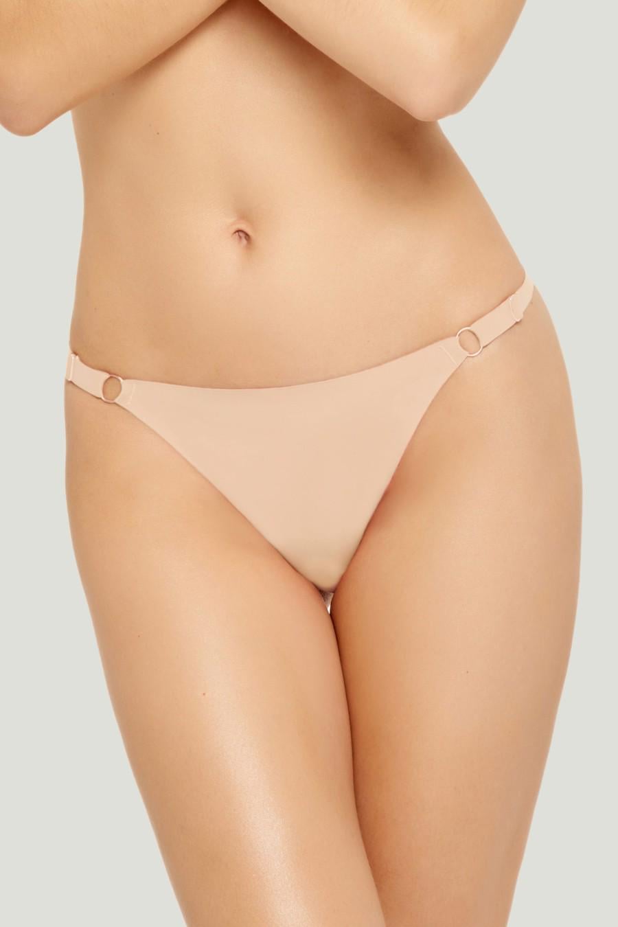 Трусики стринг Marc&Andre One size Бежевый (66141)