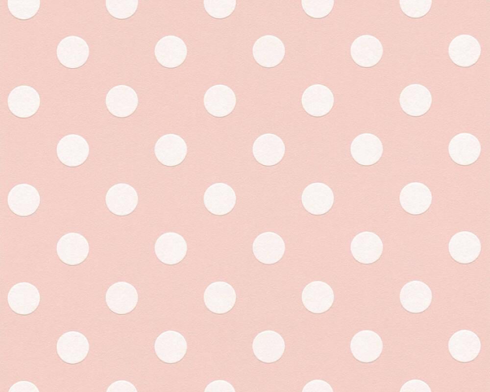 Виниловые обои A.S. Creation 0,53x10,05 м Розовый (1022909)