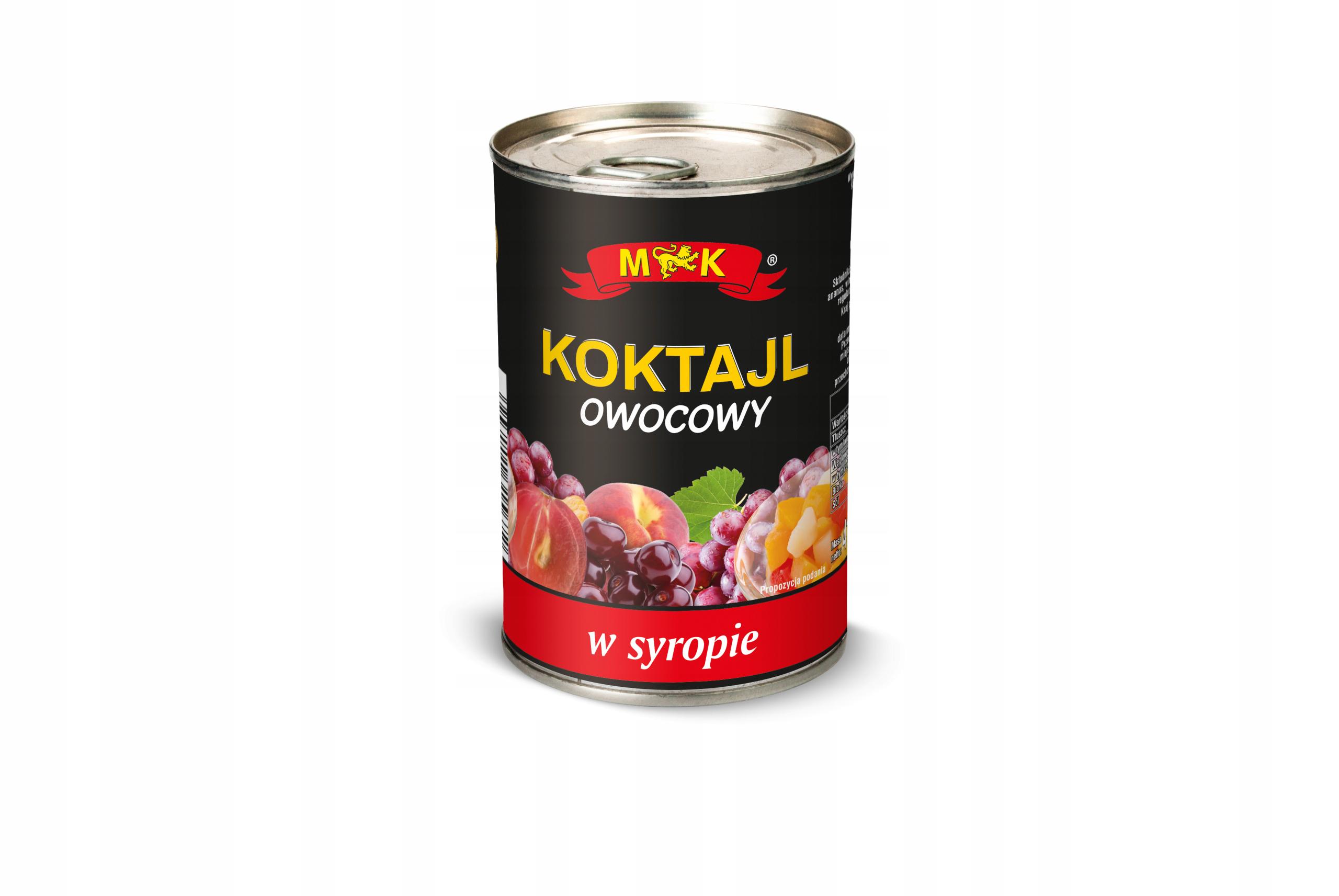 Фруктове асорті МК koktajl owocowy консервоване 410 г (К-99)