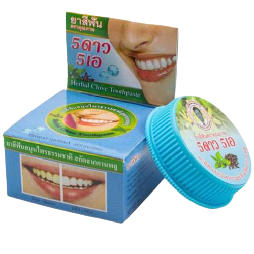 Зубная паста тайская твердая 5Star5A Herbal Clove Toothpaste 25 г (40661)