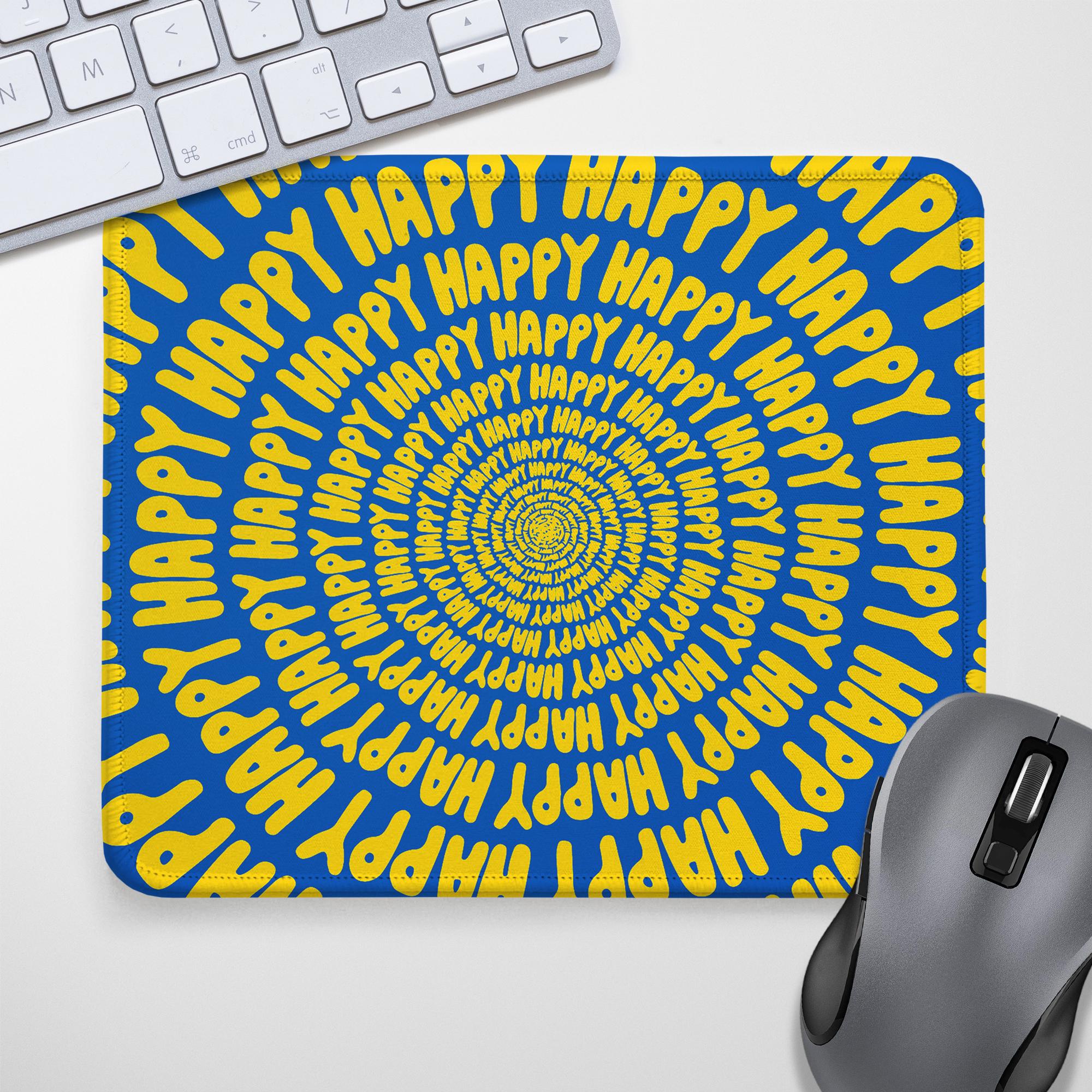 Килимок для миші Presentville Соняшник "Happy" (KYL_22U023)