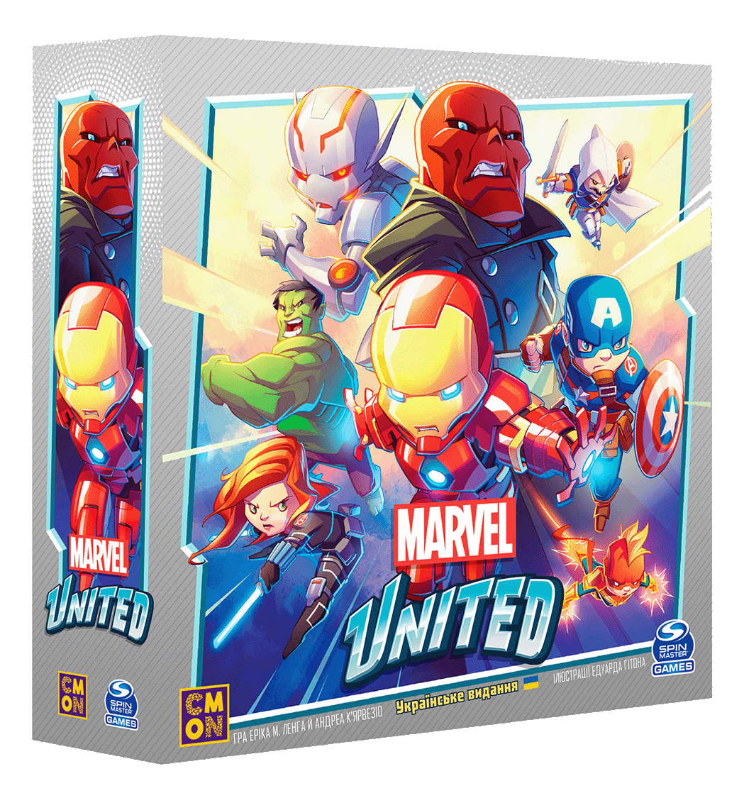 Настольная игра "Marvel United Українське видання" (1497488754)