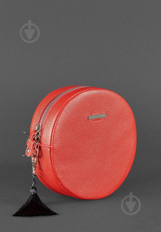 Круглая сумочка BlankNote Tablet Рубин (BN-BAG-23-rubin) - фото 3