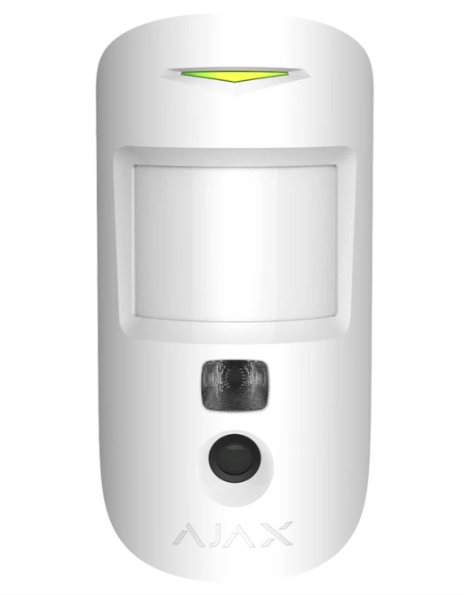 Извещатель движения беспроводной Ajax MotionCam PhOD Jeweller 8EU с камерой White (29319475)
