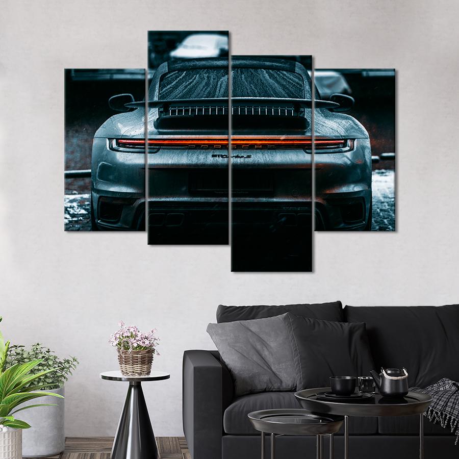 Картина Автомобиль Роскошный автомобиль Porsche 911 129x90 см (A1201-4)