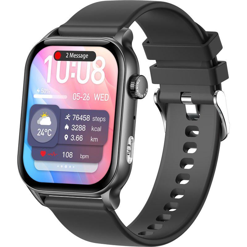 Смарт-годинник Gelius Amazwatch Light Black (GP-SW015)