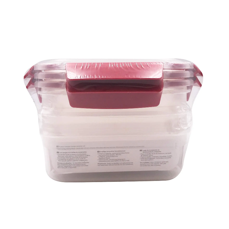 Контейнери для зберігання Joseph Joseph Nest Lock пластикові 3 шт. Red (81101) - фото 4